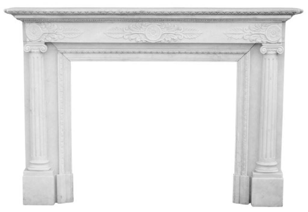 NEOCLASSICAL STYLE MARBLE FIREPLACE 355424