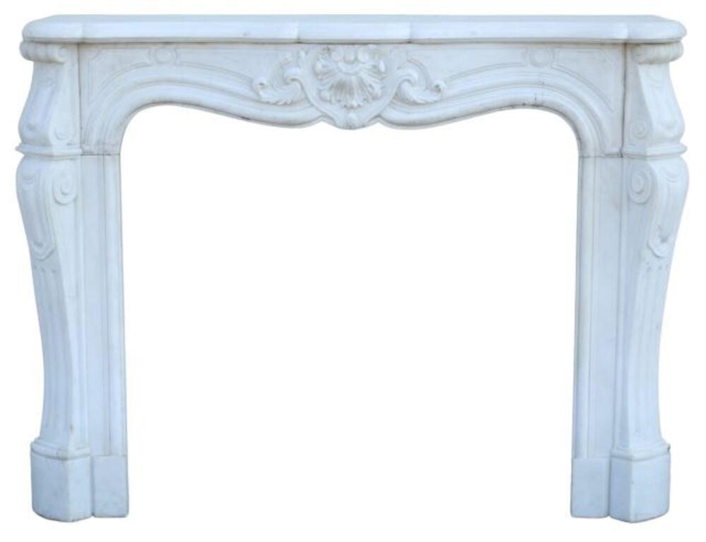 LOUIS XV STYLE MARBLE FIREPLACE 355425