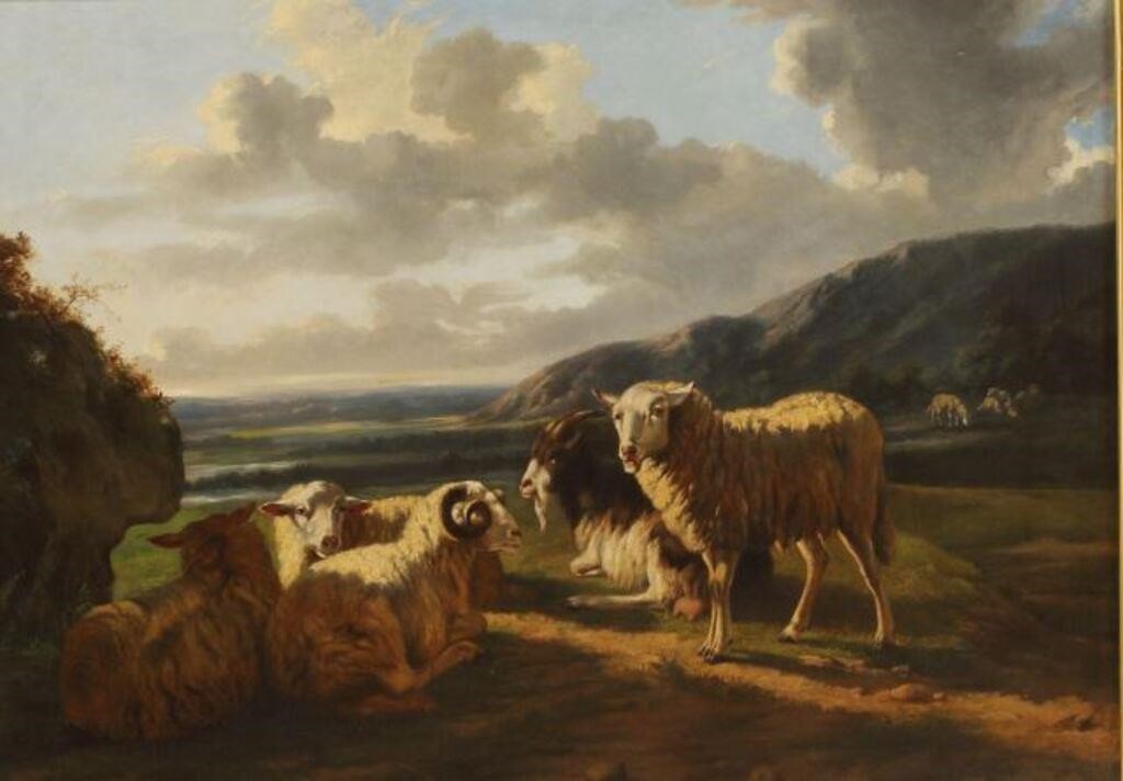 EUGENE VERBOECKHOVEN (1798-1881) SHEEP