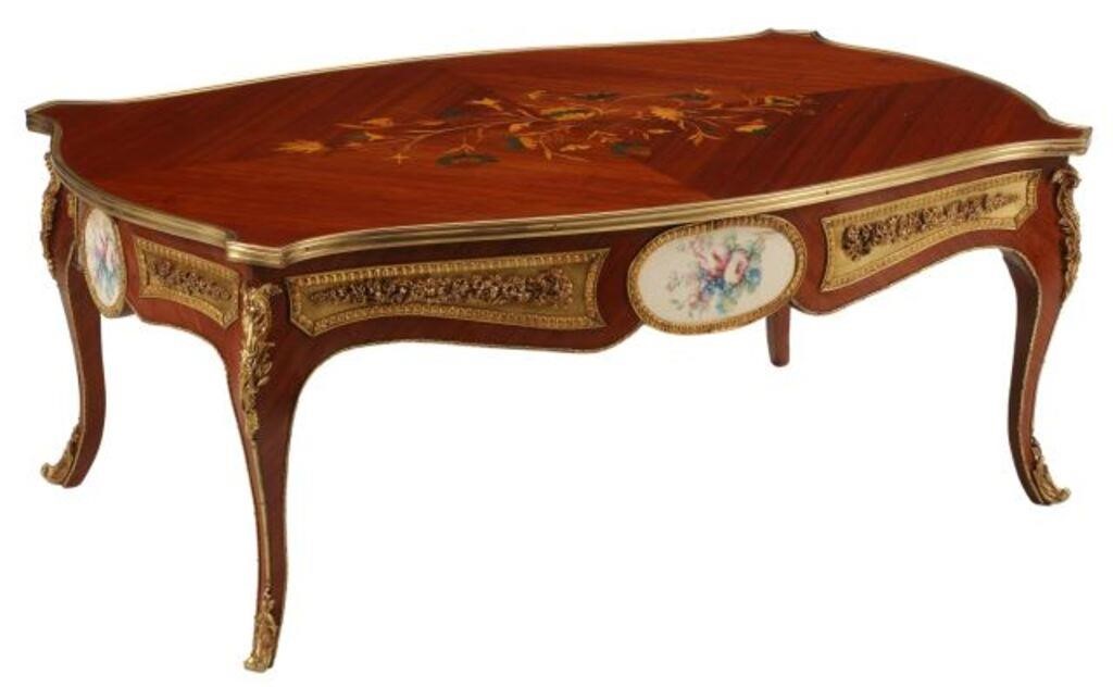 LOUIS XV STYLE ORMOLU MOUNTED COFFEE 35545d