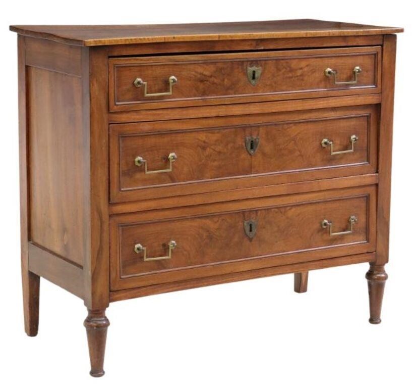 LOUIS XVI STYLE THREE DRAWER COMMODELouis 355469