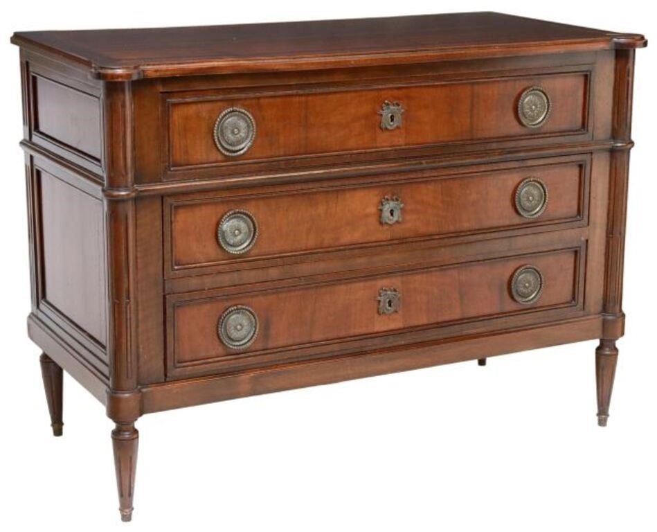 FRENCH LOUIS XVI STYLE MAHOGANY 35546a