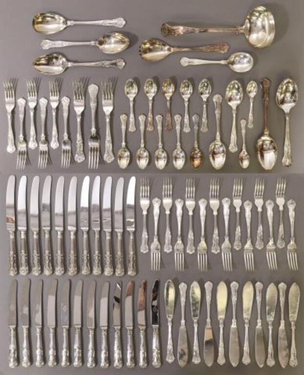 (79) SILVERPLATE KINGS PATTERN