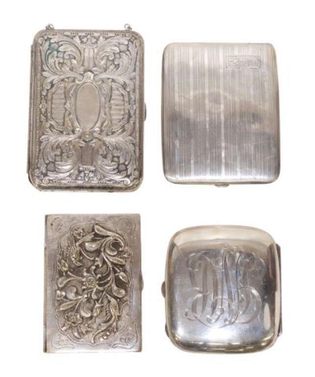  4 STERLING SILVER PLATE CARD 35550a