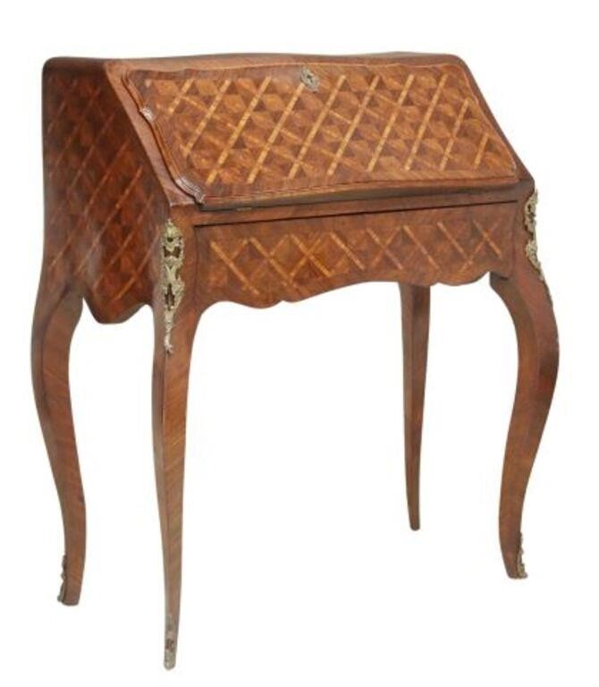 FRENCH LOUIS XV STYLE INLAID SLANT 355595