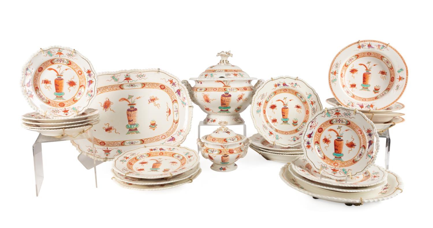 23PCS CHINESE ANTIQUES PATTERN