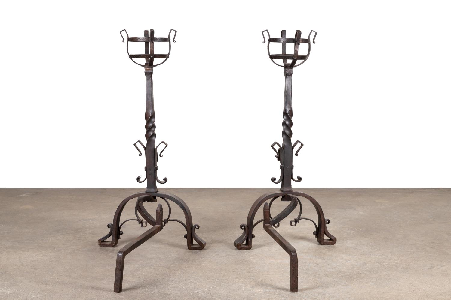 PAIR 19TH/20TH C. RENAISSANCE STYLE