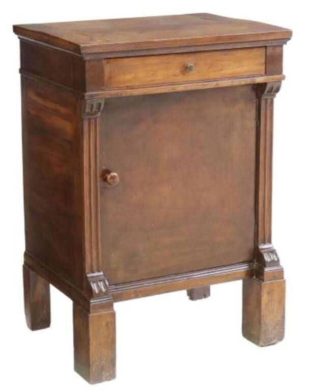 FRENCH EMPIRE STYLE BEDSIDE CABINETFrench 3555fb