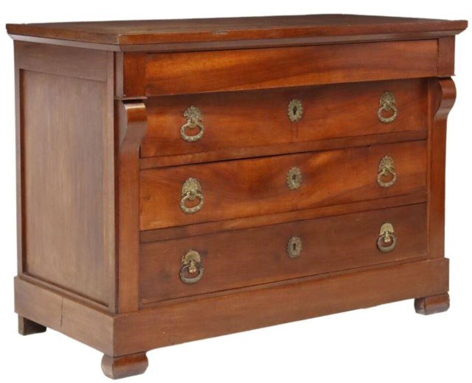 FRENCH LOUIS PHILIPPE PERIOD FOUR-DRAWER