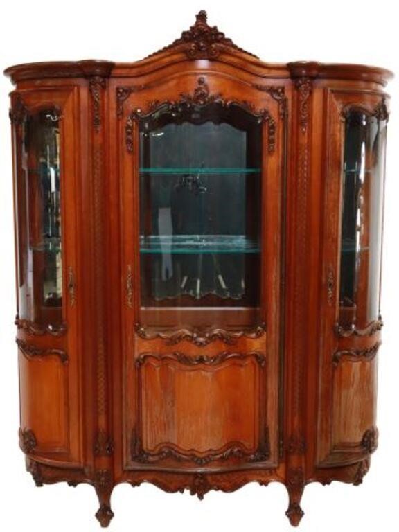 FRENCH LOUIS XV STYLE VITRINE OR 3555ff