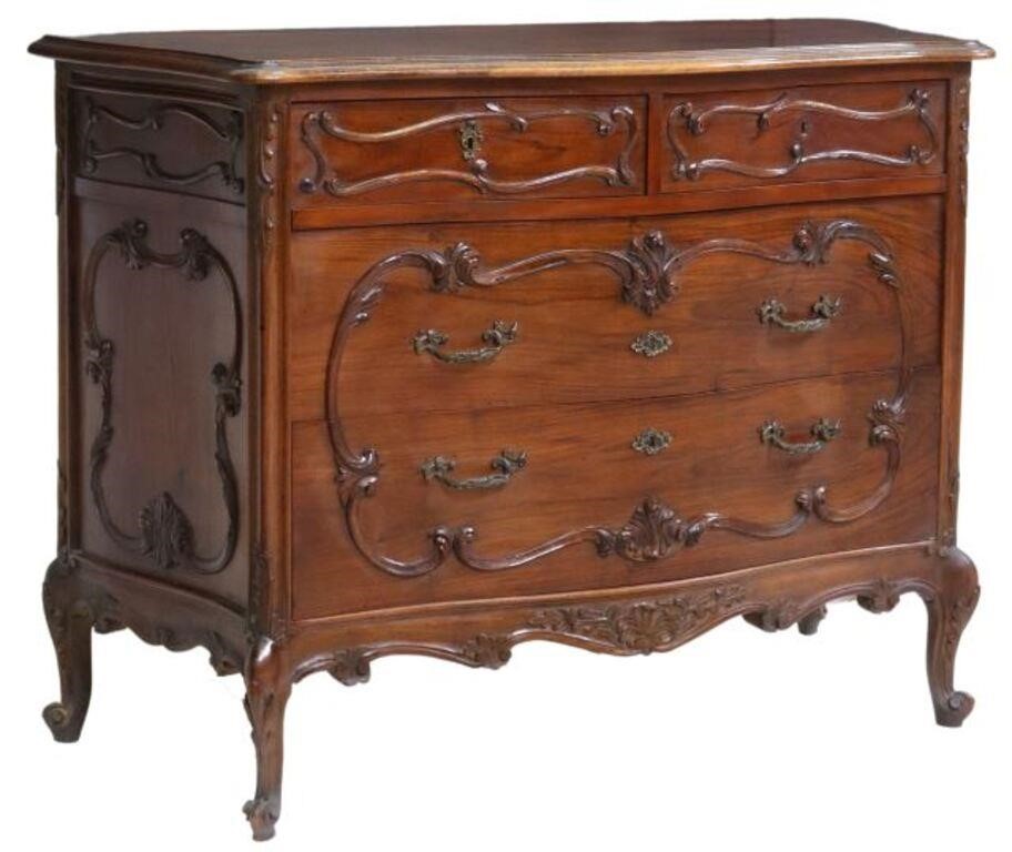 LOUIS XV STYLE FOUR DRAWER COMMODEItalian 35564e