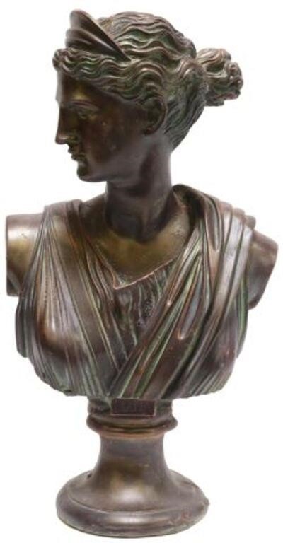 CLASSICAL STYLE CAST BUST DIANA 355656