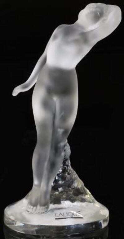 FRENCH LALIQUE ART GLASS DANSEUSE 3556b8