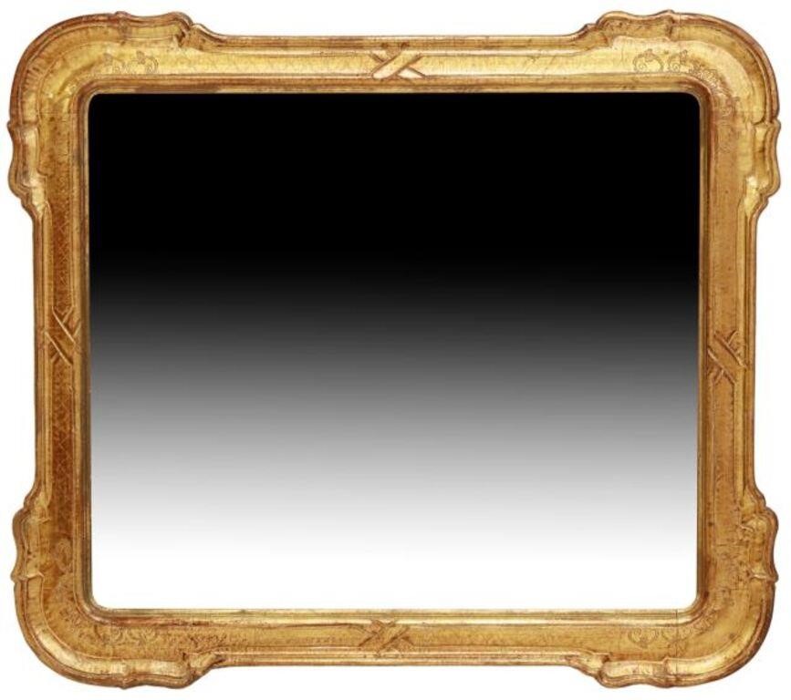 ITALIAN GILTWOOD MIRROR 35 X 3556d2