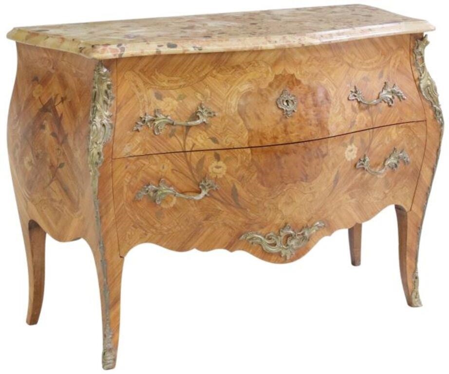 FRENCH LOUIS XV STYLE MARBLE TOP 355720