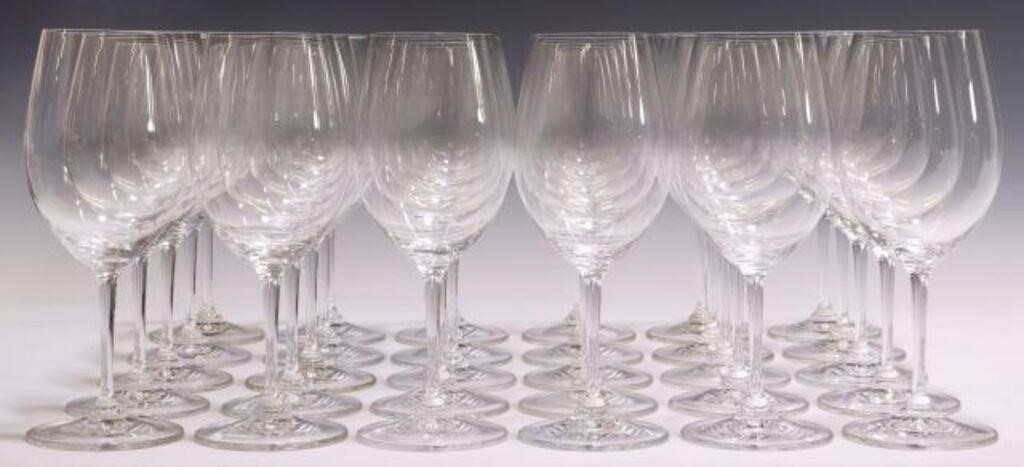 (30) RIEDEL COLORLESS GLASS STEMWARE
