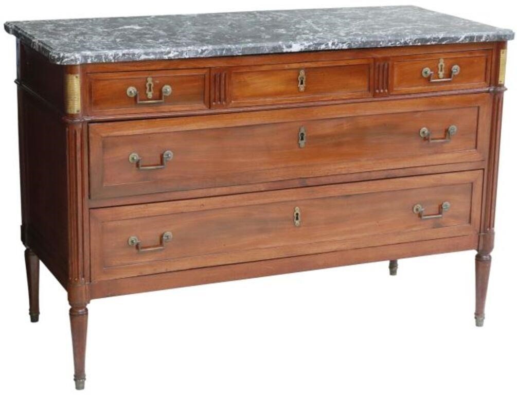 FRENCH LOUIS XVI STYLE MARBLE TOP 355789