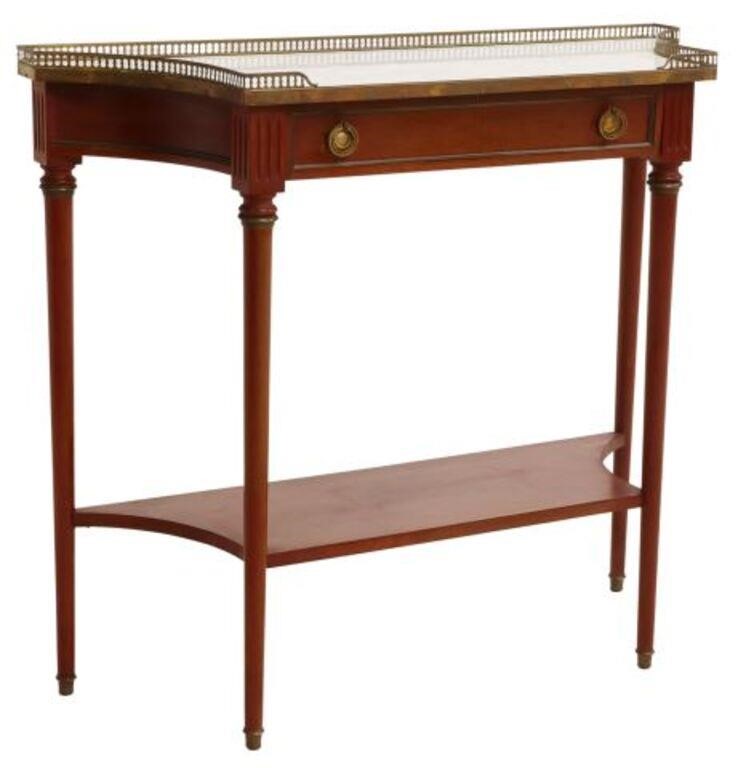 FRENCH LOUIS XVI STYLE MARBLE TOP 355815