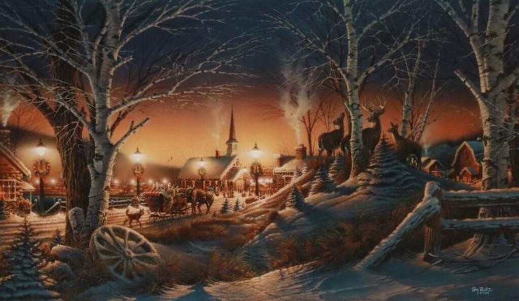 SIGNED TERRY REDLIN B 1936 LIMITED EDITION 35587c