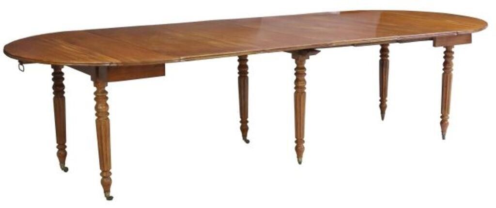 FRENCH FRUITWOOD EXTENSION DINING 3558fb