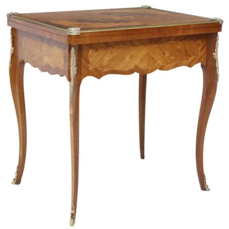 FRENCH LOUIS XV STYLE FLIP TOP