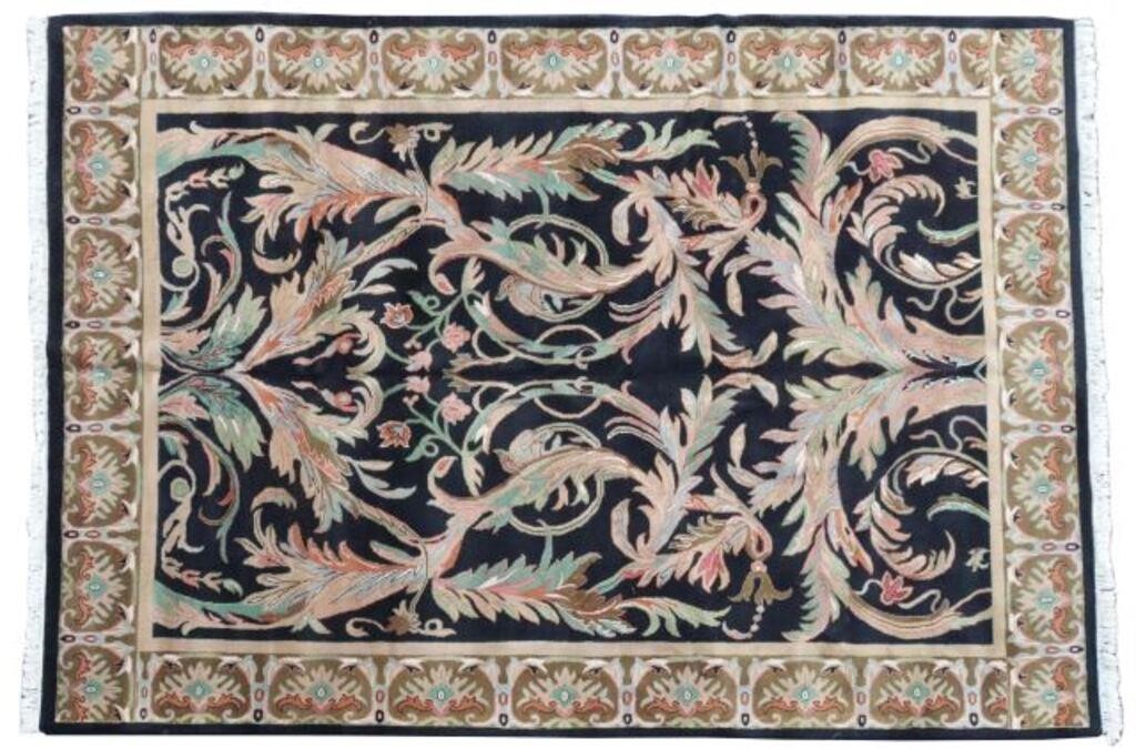 HAND TIED AGRA RUG INDIA 12 2  35596a