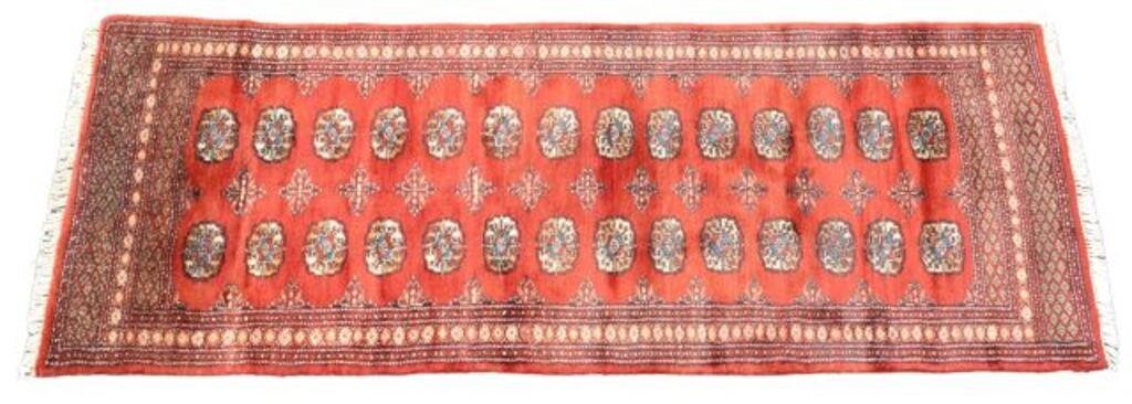 HAND TIED PAKISTANI BOKHARA RUNNER  35596c