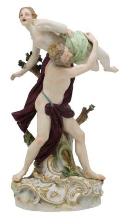 MEISSEN FIGURAL GROUP, THE ABDUCTION