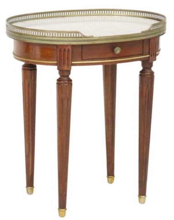 FRENCH LOUIS XVI STYLE MARBLE TOP 355a6a