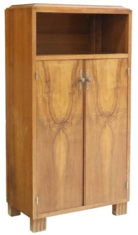 ITALIAN ART DECO WALNUT CONSOLE 355b16