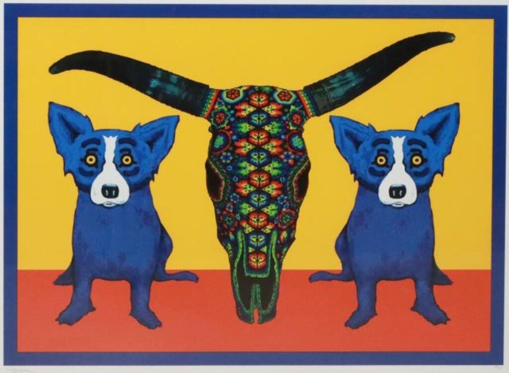 SIGNED GEORGE RODRIGUE (D.2013)