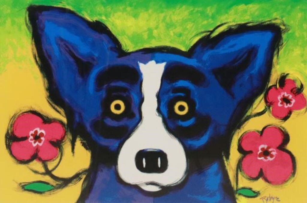 GEORGE RODRIGUE (D.2013) BLUE DOG