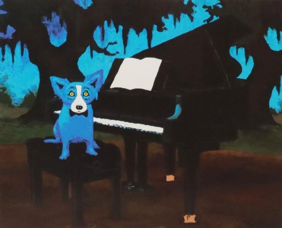 GEORGE RODRIGUE D 2013 BLUE DOG 355b59