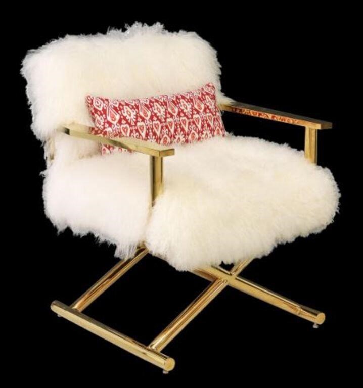 RESTORATION HARDWARE 'ALTMAN' SHEEPSKIN