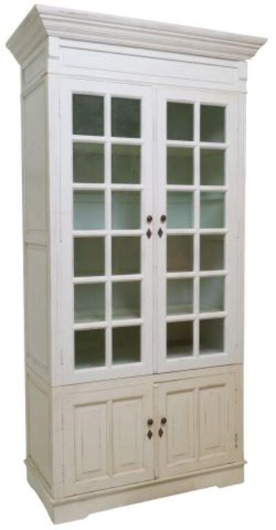 FRENCH WHITE PAINTED GLAZED DOOR 355ba6