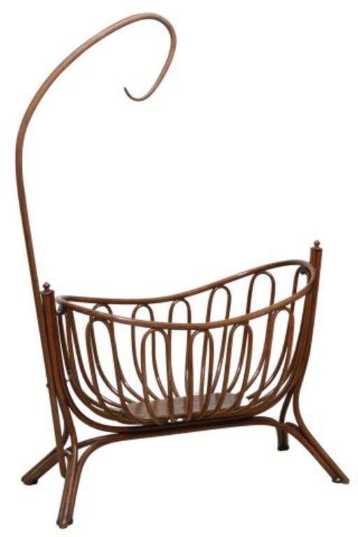 THONET STYLE BENTWOOD CHILDS ROCKING