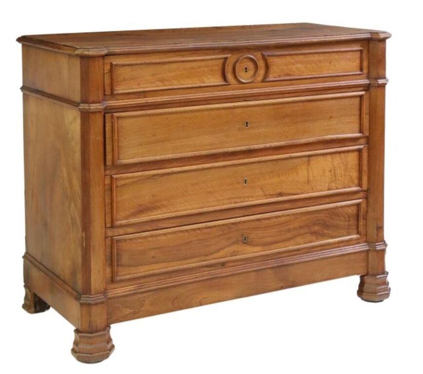 FRENCH LOUIS PHILIPPE PERIOD WALNUT
