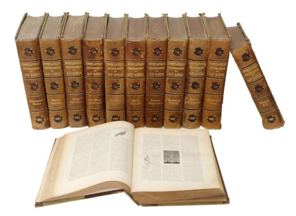  12 FRENCH ENCYCLOPEDIA LIBRARY 355c0c