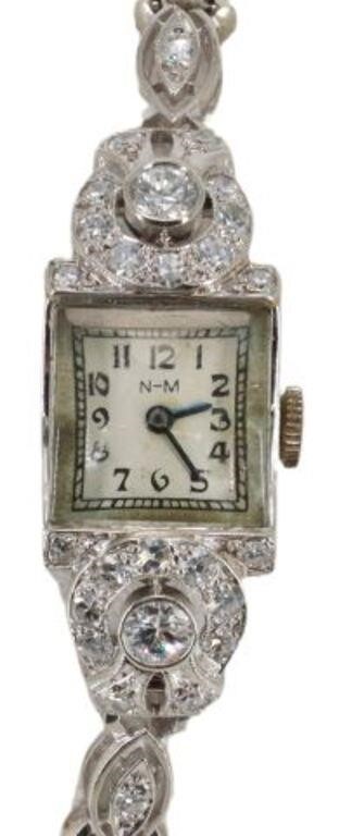 ESTATE 14KT WHITE GOLD 1 12CTTW 355c46