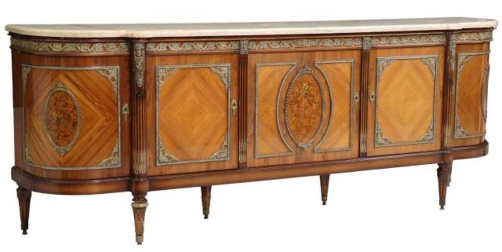 JP EHALT LOUIS XVI STYLE MARBLE TOP 355cbf