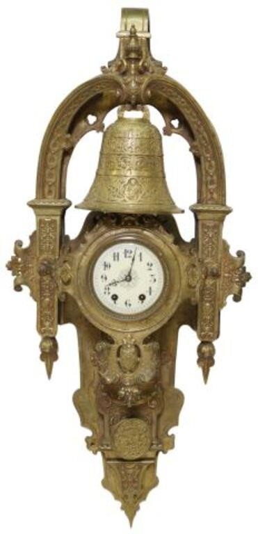 FRENCH GOTHIC REVIVAL BRONZE EXTERNAL