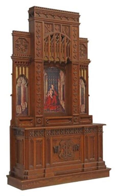 GOTHIC REVIVAL ALTAR FROM THE 355d41