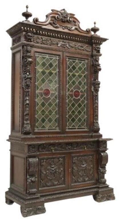 RENAISSANCE REVIVAL WALNUT STAINED 355d5c