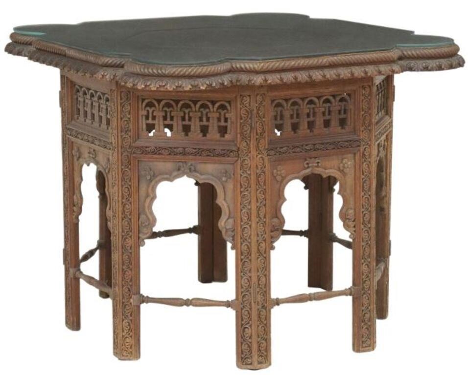 SOUTHEAST ASIAN WELL-CARVED HARDWOOD