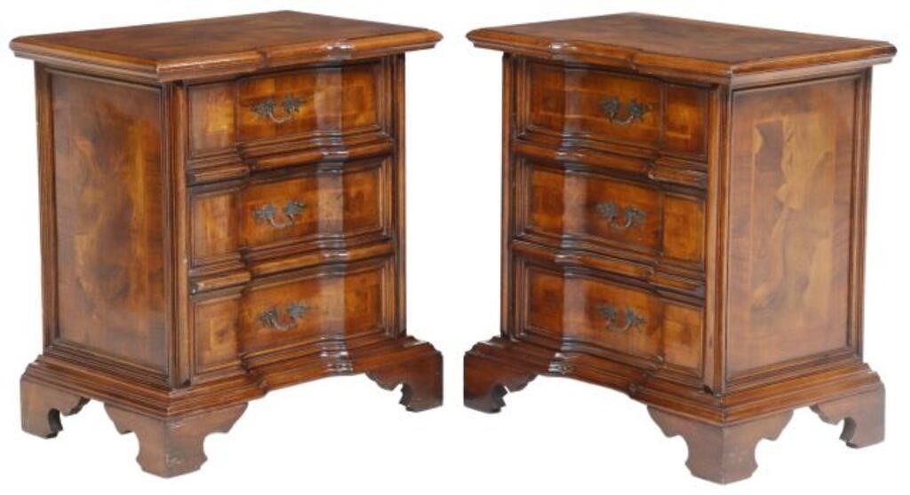 (2) ITALIAN BAROQUE STYLE BEDSIDE