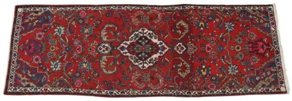 HAND TIED PERSIAN HAMADAN RUNNER  355dd3