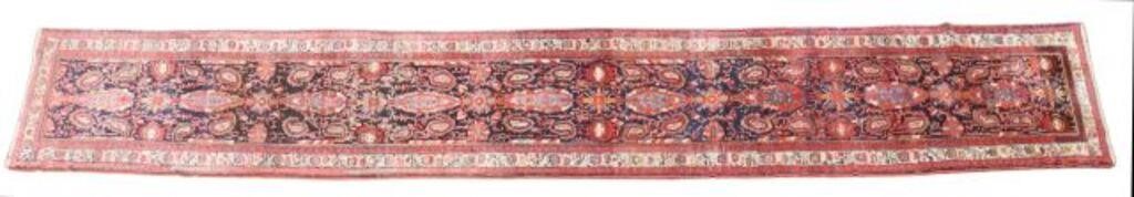 HAND TIED PERSIAN MALAYER RUNNER  355dcf