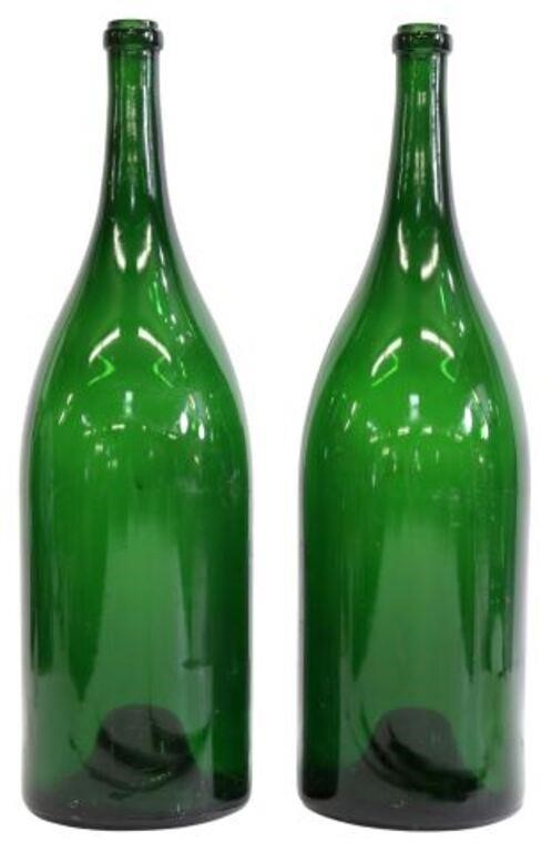  2 LARGE FRENCH GLASS CHAMPAGNE 355f87