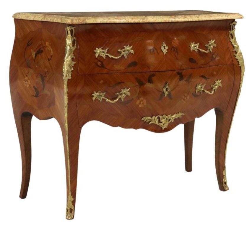 FRENCH LOUIS XV STYLE MARBLE TOP 356066