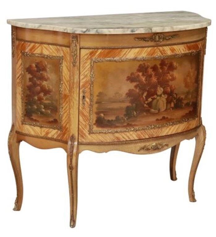 LOUIS XV STYLE VERNIS MARTIN MAHOGANY 3560c8